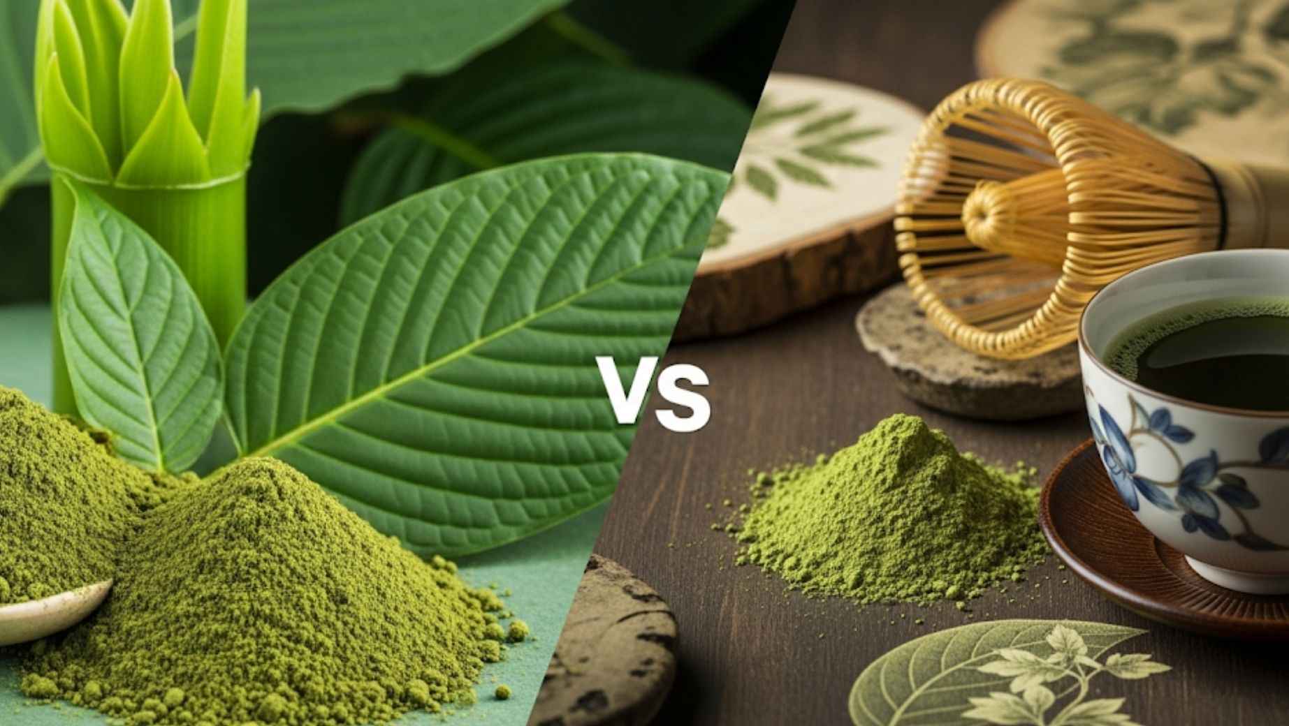 Kratom vs. Matcha: działanie, różnice i korzyści